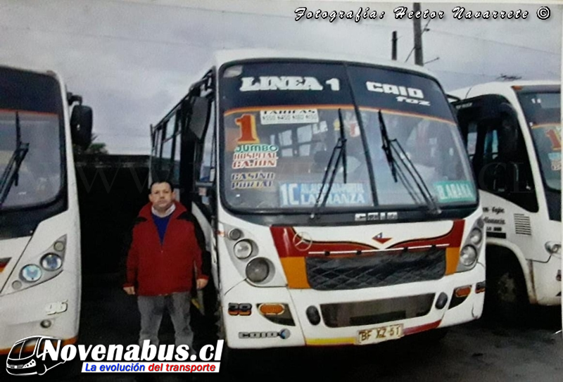 Conductor: Héctor Navarrete (Línea 1 Temuco)