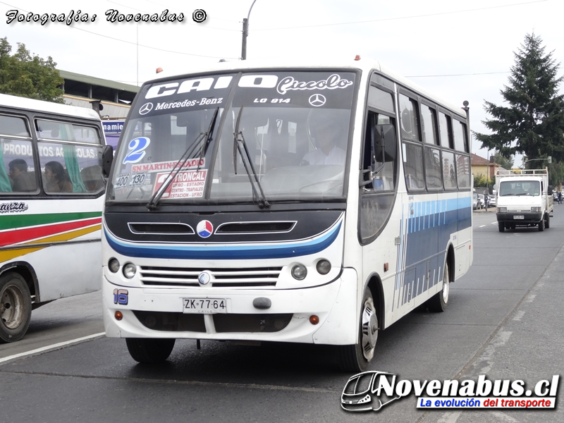 Caio Induscar Piccolo / Mercedes-Benz LO-914 / Línea 2 Temuco