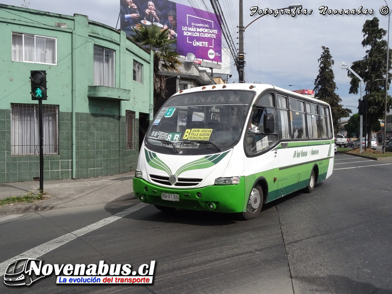 Metalpar Evolution lV / Mercedes-Benz LO-712 / Línea 8 Temuco