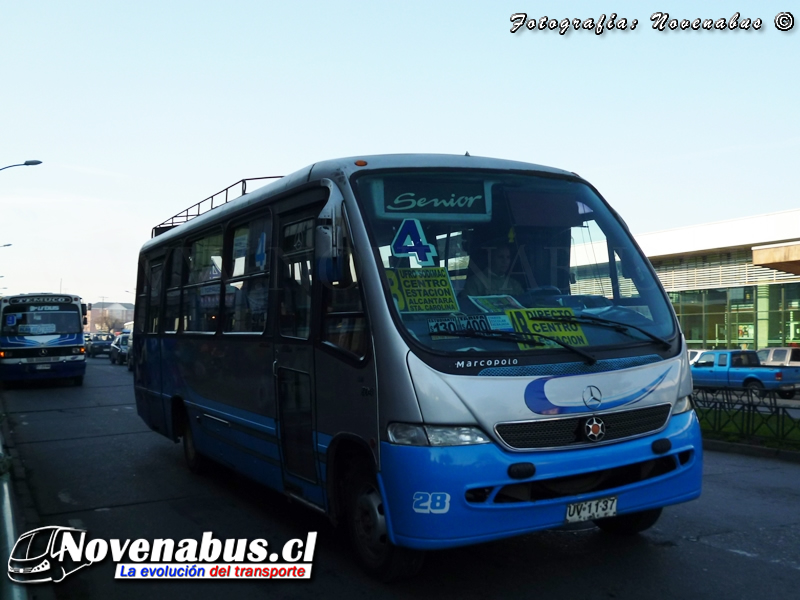 Marcopolo Senior / Mercedes-Benz LO-914 / Línea 4 Temuco