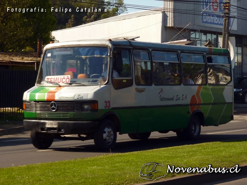 Metalpar Pucará I / Mercedes-Benz LO-812 / Intercomunal Sur