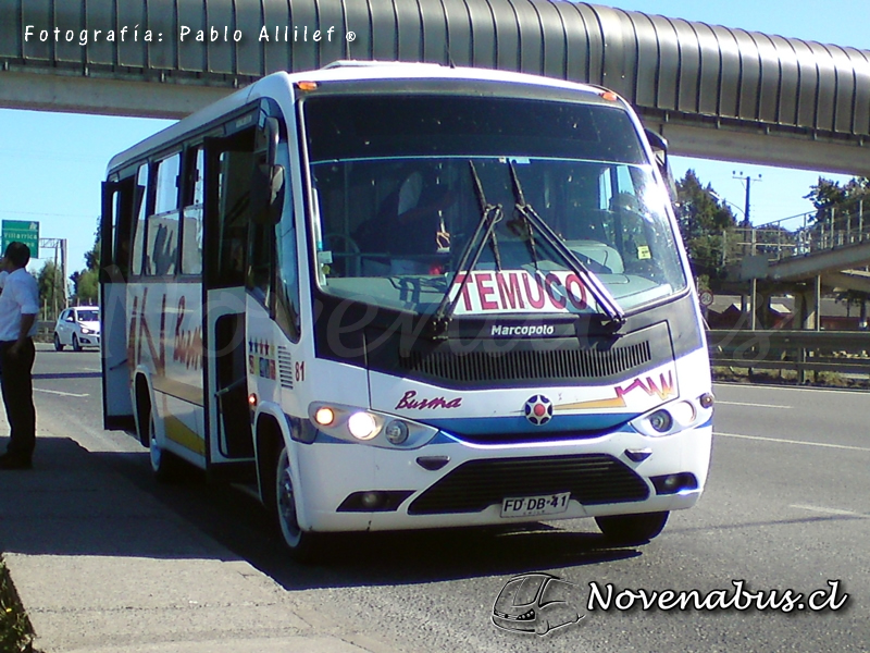 Marcopolo Senior / MercedesBenz LO915 / Burma Express Temuco