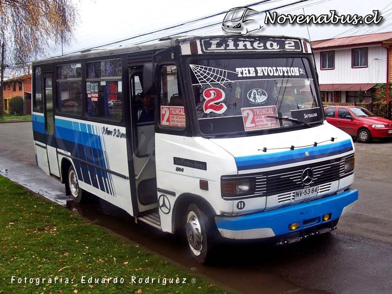 Cuatro Ases PH 50 / Mercedes Benz LO 812 / Línea 2 temuco