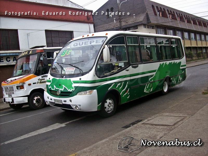 Metalpar Pucará / Mercedes Benz LO712 / Línea 8 Temuco