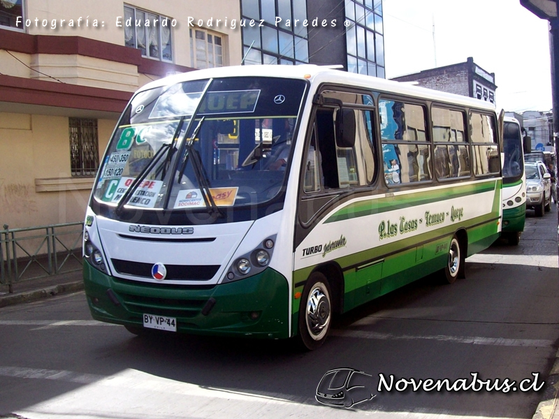 Neobus Thunder + / Mercedes Benz LO812 / Línea 8 C Temuco Quepe