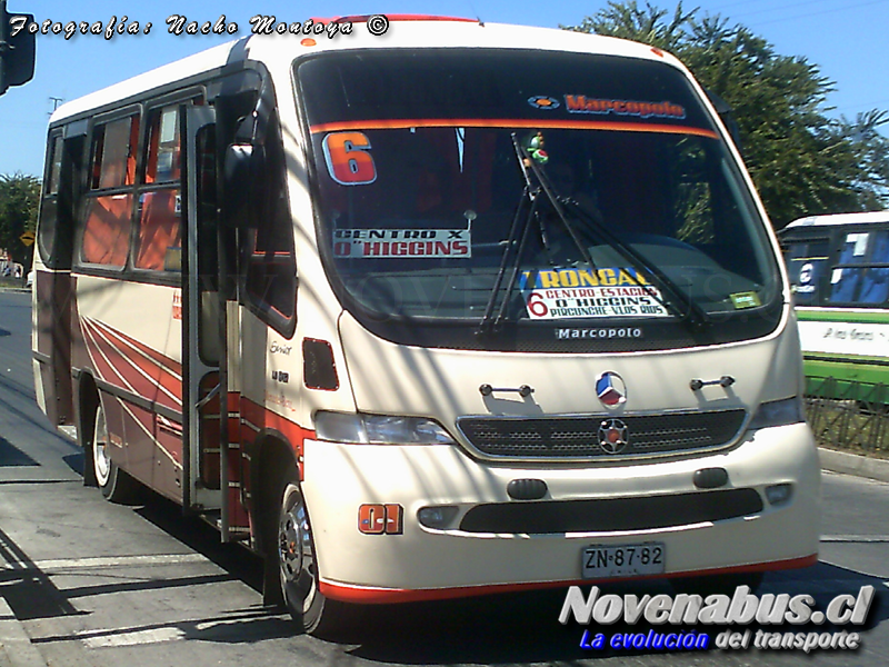 Marcopolo Senior / Mercedes-Benz LO-812 / Línea 6 Temuco