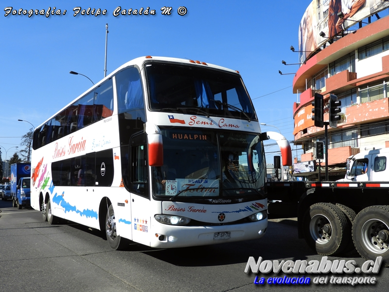 Marcopolo Paradiso 1800 DD / Mercedes-Benz O-500RSD / Buses Garcia