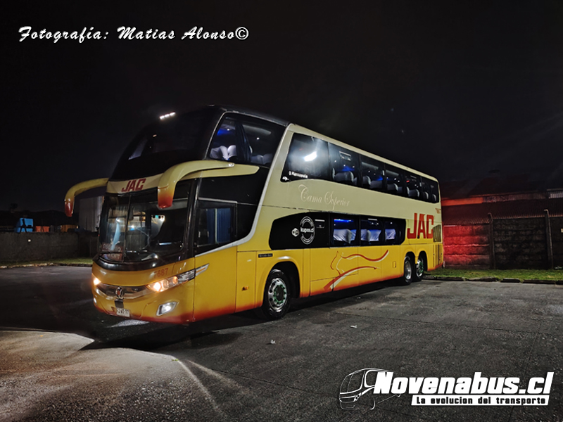 Marcopolo Paradiso 1800DD G7/Mercedes Benz 0500 RS / Buses Jac