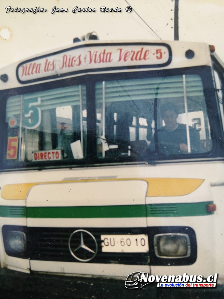 Cuatro Ases / Mercedes-Benz 608-D / Línea 5 Temuco