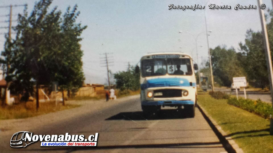 Metalpar / Mercedes-Benz 1113 / P.Dreves - P.Nuevo (Línea 2 Temuco)