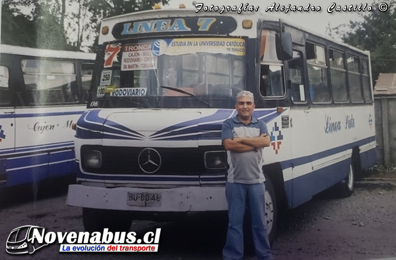 Carrocerías LR Bus / Mercedes-Benz 708-E / Línea 7 Temuco