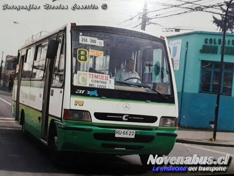 Ciferal Buzios / Mercedes-Benz LO-814 / Línea 8 Temuco