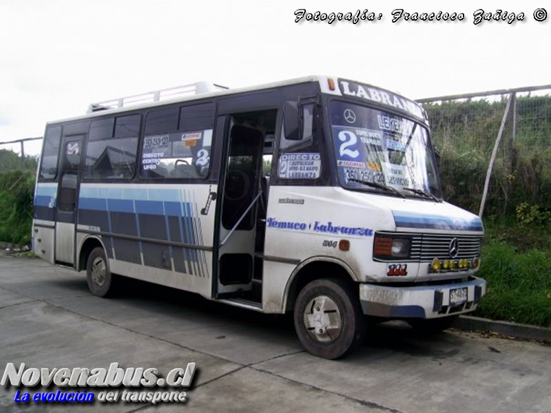 Cuatro Ases Leyenda / Mercedes-Benz LO-814 / Línea 2 Temuco