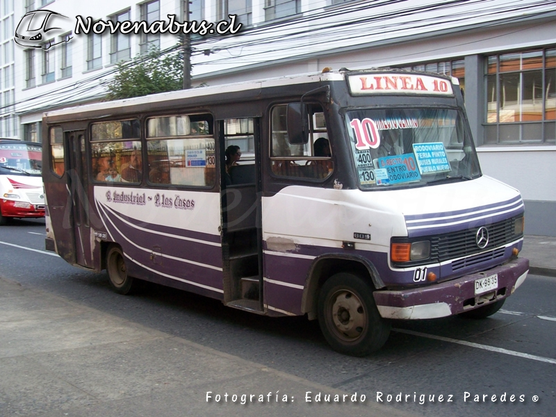 Bertone / MercedesBenz LO809 / Línea 10 Temuco