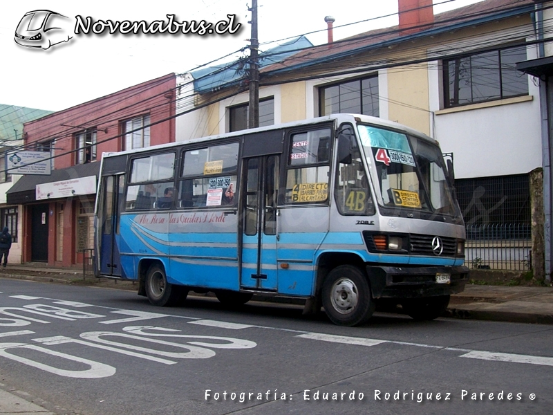 Caio Carolina / MercedesBenz LO708-e / Línea 4 Temuco