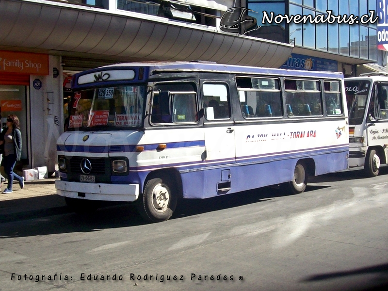 Cuatro Ases PH17 / Mercedes Benz LO708-e / Línea 7 Temuco