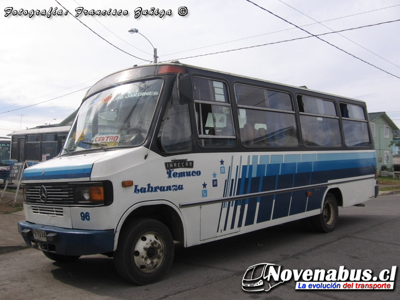 Carrocerías Inrecar / Mercedes-Benz LO-814 / Línea 2 Temuco