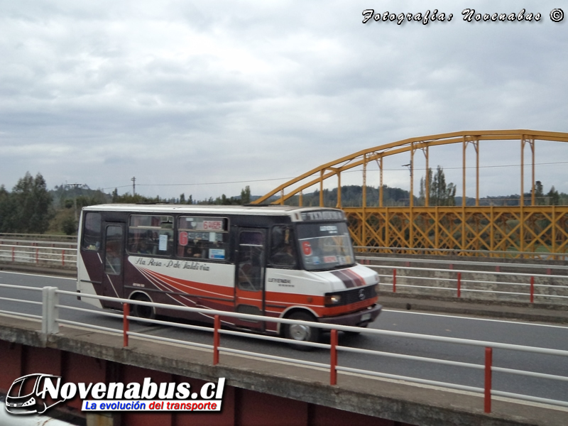 Cuatro Ases Leyenda / Mercedes-Benz LO-814 / Línea 6 Temuco