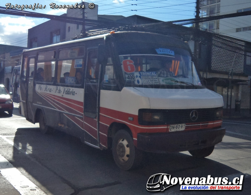 Carrocerias Inrecar / Mercedes-Benz LO-809 / Línea 6 Temuco