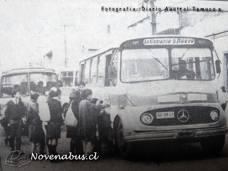 Metalpar ¨Ami¨ / Mercedes-Benz LO-1113 / Línea 1 Temuco