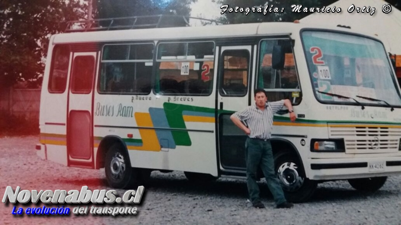 Metalpar Pucará II / Mercedes-Benz OF-812 / Buses Ram (Línea 2 Temuco)-