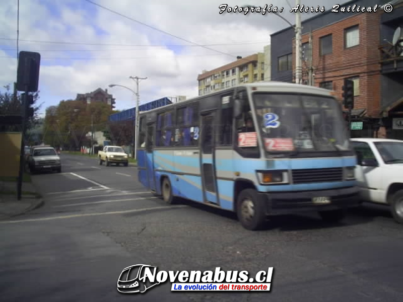 Caio Carolina IV / Mercedes-Benz LO-809 / Línea 2 Temuco