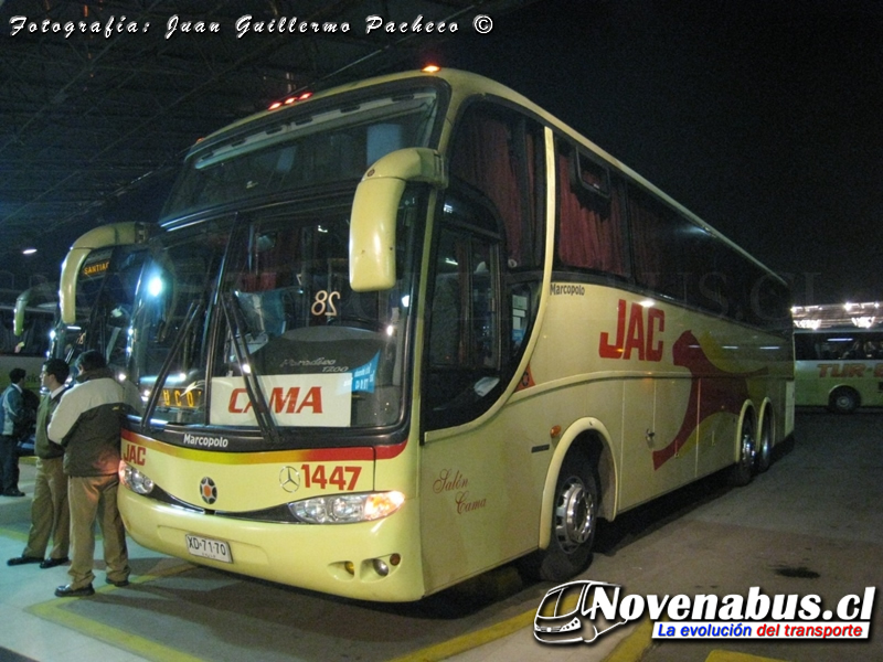 Marcopolo Paradiso 1200 / Mercedes-Benz O-400RSD / Buses JAC