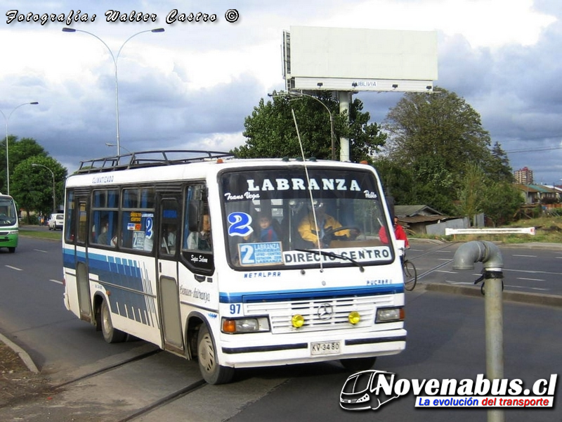 Metalpar Pucará II / Mercedes-Benz OF-812 / Línea 2 Temuco