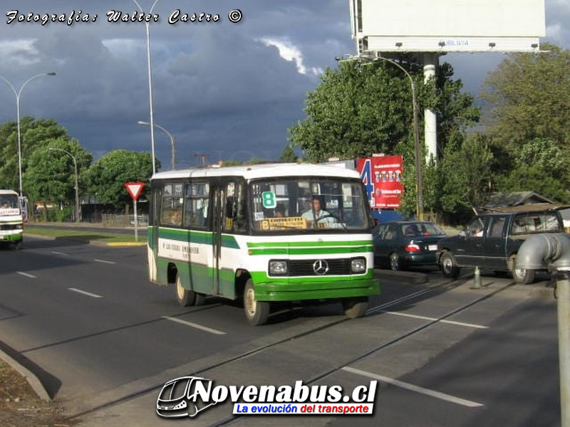 Carrocerias Inrecar / Mercedes-Benz 608-D / Línea 8 Temuco