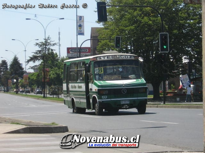 Carrocerias Inrecar / Mercedes-Benz LO-812 / Línea 8 Temuco