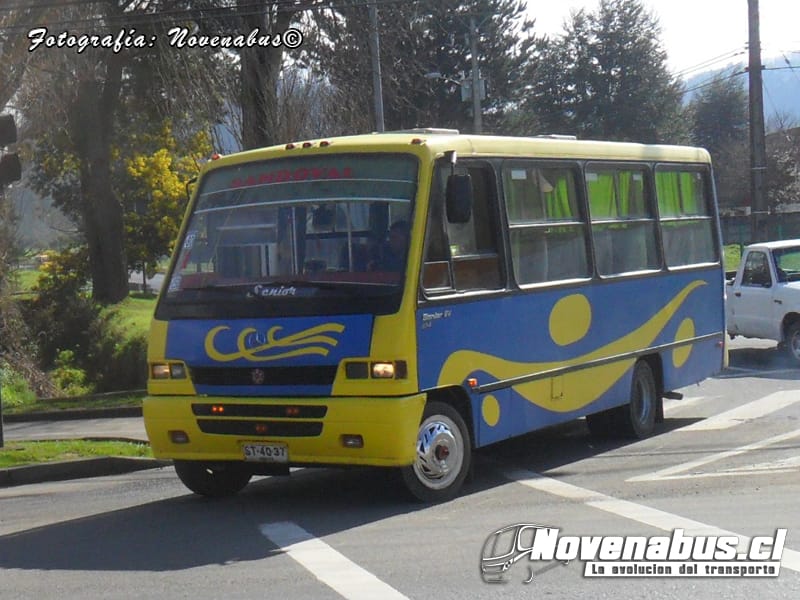 Marcopolo Senior GV/ Mercedes Benz LO-814/ Transportes Sandoval