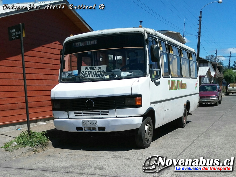 Metalpar Pucará 1 / Mercedes-Benz LO-812 / Línea 1 Lautaro