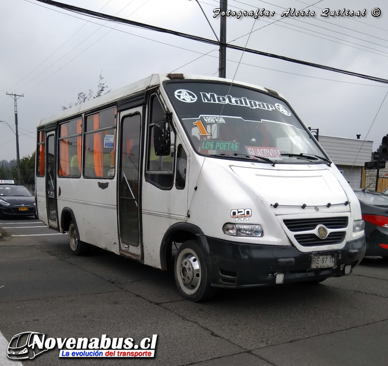 Metalpar Pucará 2000 / Mercedes-Benz LO-814 / Línea 1 Lautaro