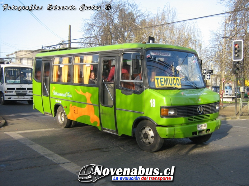 Carrocerías Metalpar Pucará I / Mercedes-Benz LO-812 / Intercomunal Sur