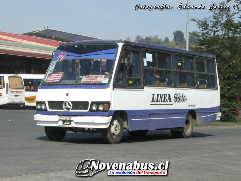 Marcopolo Senior / Mercedes-Benz 708-E / Línea 7 Temuco