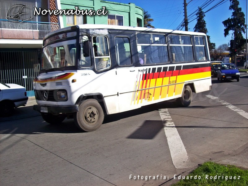 Metalpar Llaima/ Mercedes Benz 708E/ Línea 1 Temuco