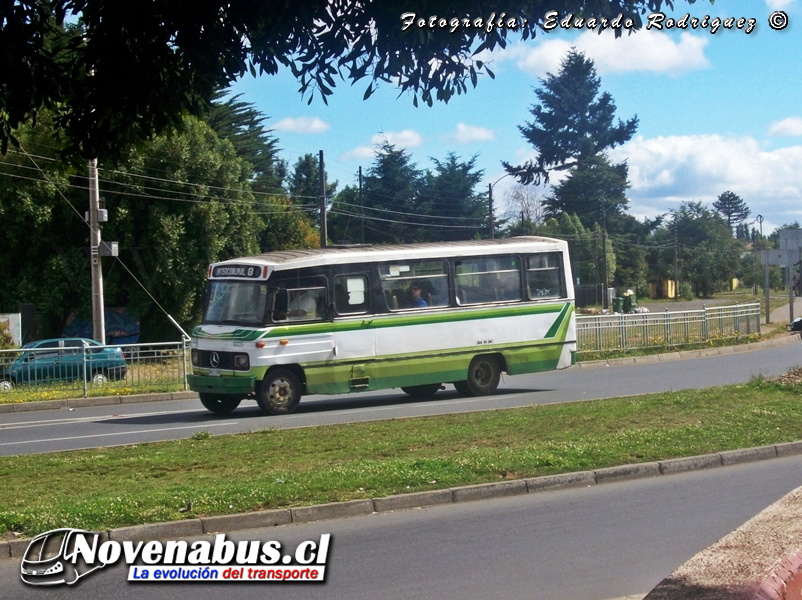 Cuatro Ases PH-17 / Mercedes-Benz 708-E / Línea 8 Temuco