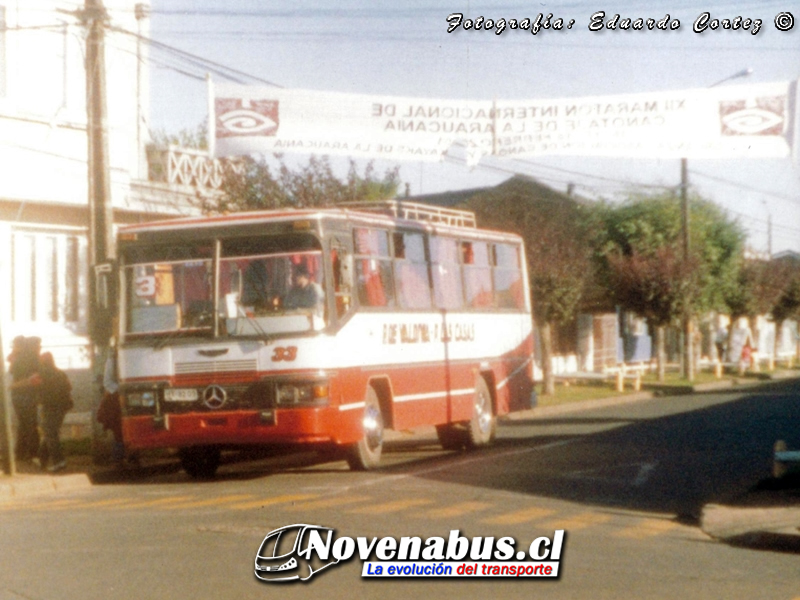 Metalpar Manquehue I / Mercedes-Benz OF-1114 / P.De.Valdivia - P.Las.Casas (Línea 3 Temuco)