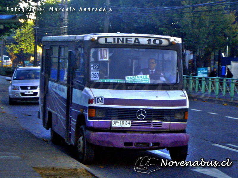 Bertone / Mercedes Benz LO-809 / Línea 10 Temuco