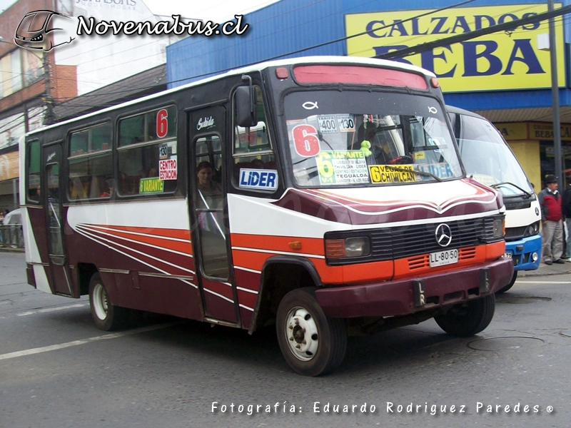 Carrocerías LRBUS / Mercedes-Benz LO812 / Línea 6 Temuco