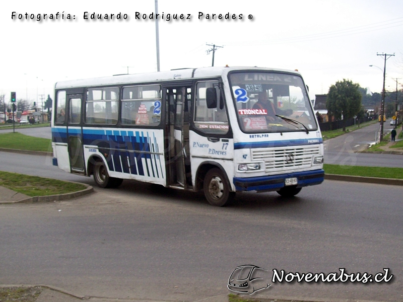 Metalpar Pucará /Mercedes-Benz OF812 / Línea 2 Temuco