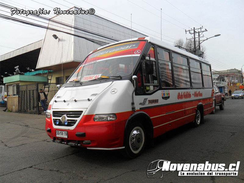 Metalpar Pucará 2000 / Mercedes-Benz LO-814 / Línea 3 Temuco