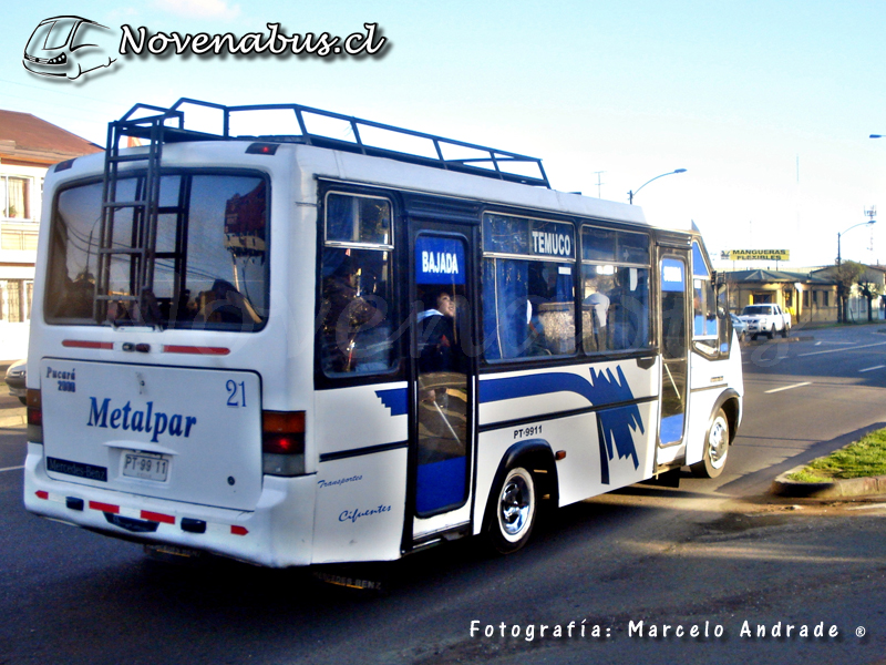 Metalpar Pucará 2000 / Mercedes Benz LO-814 / Buses Cifuentes