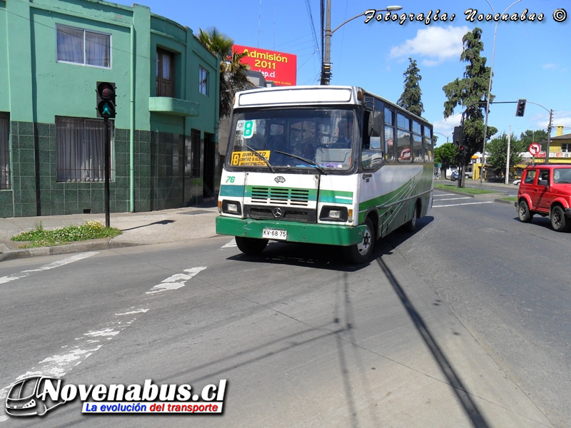 Cuatro Ases PH-52 / Mercedes Benz OF-812 / Línea 8 Temuco