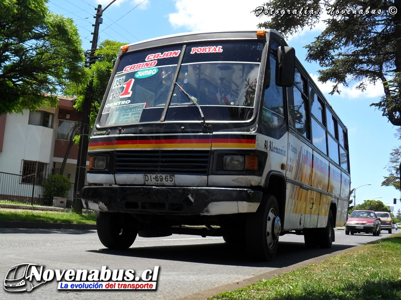 Caio Carolina IV / Mercedes-Benz LO-812 / Línea 1 Temuco