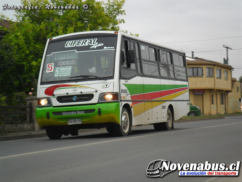 Ciferal Agilis / Mercedes-Benz LO-814 / Línea 5 Temuco