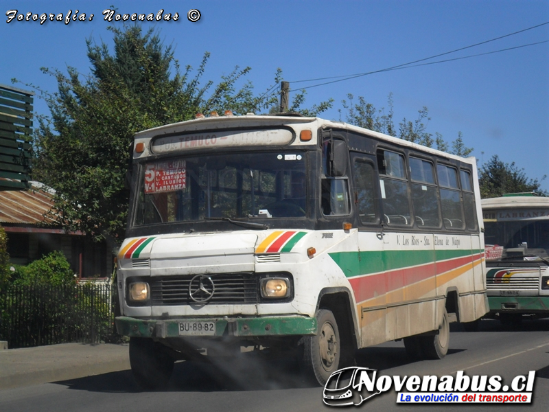 Carrocerias LR Bus / Mercedes-Benz 708-E / Línea 5 Temuco