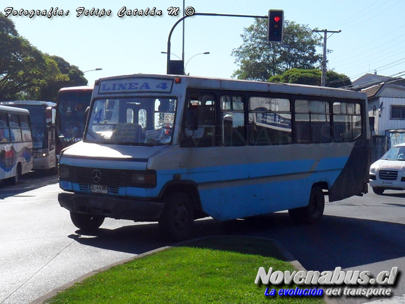 Bertone / Mercedes-Benz LO-812 / Línea 4 Temuco