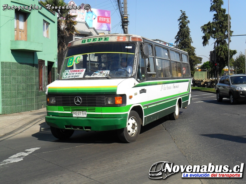 Carrocerias Inrecar / Mercedes-Benz LO-814 / Línea 8 Temuco