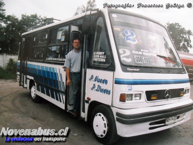 Marcopolo Senior / Mercedes-Benz LO-812 / Línea 2 Temuco